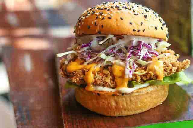 Katsu Chicken Burger